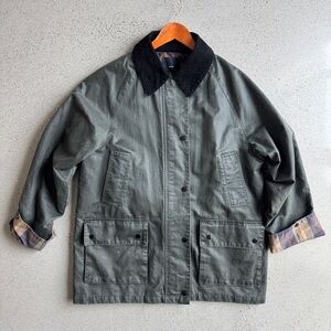 BNWOT Mango Waxed Barn Jacket